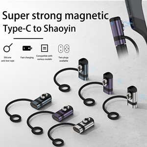 محول شاحن متوافق مع محول سماعة رأس شوك أوبنسويم برو S710 USB نوع C إلى <span class=keywords><strong>4</strong></span> دبوس موصل الشحن - Product Image 2