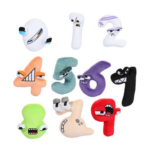 Alphabet Lore Stuffed Plush Toy Throw Pillow Cushion Baby Early Education Doll Toys