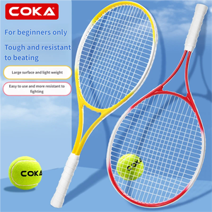 Raqueta de <span class=keywords><strong>Tenis</strong></span> de Aluminio para Adultos - Dispositivo de Rebote para Entrenamiento de Principiantes con Cuerda, Herramienta de Práctica Individual Ultraligera para Niños - Product Image 5