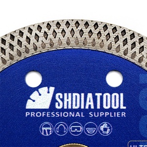 Disco de corte de diamante sinterizado súper fino de malla X de 4''/4.5''/5'' Herramienta de corte Disco de sierra de diamante turbo para mármol y granito - Product Image 2