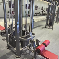 Équipement de musculation professionnel multi-jungle 5 stations, machine de musculation multifonctionnelle à câbles jungle 5 stations