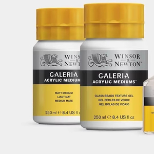 Winsor & <span class=keywords><strong>Newton</strong></span> Professional Galeria - Gel de Textura de Lava Negra para <span class=keywords><strong>Pintura</strong></span> Acrílica Fluida sobre Lienzo y Papel - Product Image 1