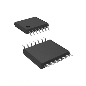 ชิป LMV824AIPT 14 TSSOP (0.173 "ความกว้าง4.40มม.) ชิ้นส่วนอิเล็กทรอนิกส์ - Product Image 1