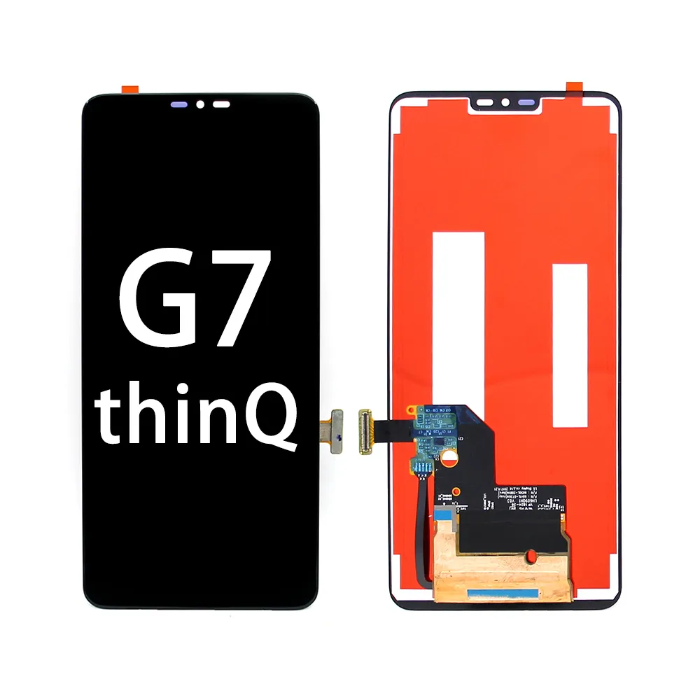 شاشات الجملة ل lg g7 thinq شاشة الكريستال السائل الشاشة ل lg g7 عرض lcd اللمس غيار للشاشة