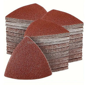 优质背胶磨砂盘 三角形设计 穴孔魔术贴式抛光 金属木材汽车研磨工具 - Product Image 6