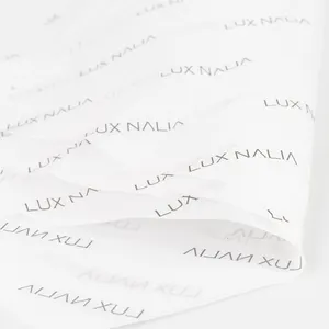 Custom Printed Tissue Wrapping Paper Sheets Logo Custom Wrapping Paper