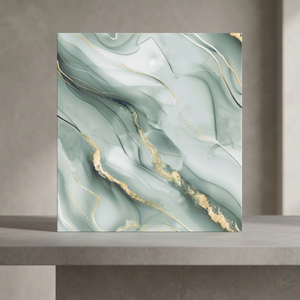 Mecedonia Metallic Finish 24x24inch Polished Porcelain Tiles Contemporary Interior Floor Design 8mm - Product Image 6