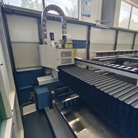 Ligne de production laser flexible DF3015 3000x1500mm 3000W, machine de découpe laser à fibre avec déroulage et nivellement automatiques, certifiée CE