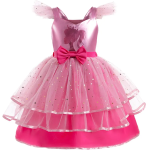 Princesse Costume Filles Robe Rose Enfants Fantaisie Robes Livre Semaine Costumes - Product Image 5