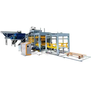 Macchina per fabbricare mattoni di cemento di alta qualità QT10-15 macchina automatica per fabbricare mattoni della Corea del Sud