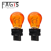 Lampe de clignotant de voiture d'usine 3157 12v 21/5w ampoule automatique ambre