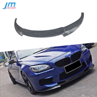 Передний спойлер из углеродного волокна для BMW 6 серии F06 F12 F13 M6 2014-2016, автомобильный бампер, лопатка для подбородка