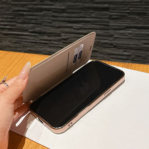 Étui de téléphone de charge sans fil en cuir PU à rabat de Style professionnel pour iPhone Air 17 Pro Max couverture de fentes pour cartes de portefeuille magnétique puissant - Product Image 5