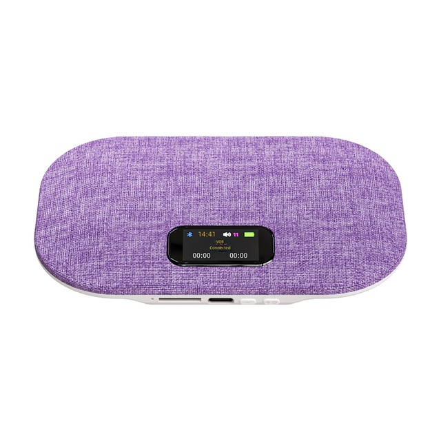 2026 New Model Sleep Pillow Speaker LED Lyrics Display for 5.3 Battery-Powered Premium Comfort for Deep Sleep Music