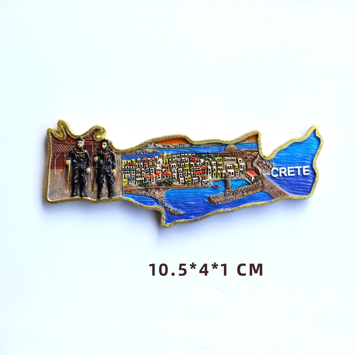 Aimant De Réfrigérateur 3D Bruges Belgique