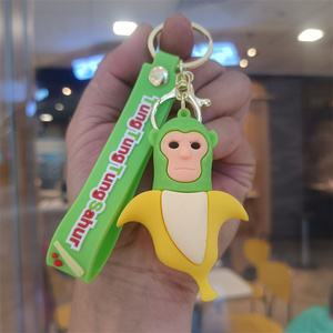 HY2 italiano braerrot Tralalero Tralala Tung Sahur <span class=keywords><strong>Cappuccina</strong></span> figure Pvc portachiavi Anime portachiavi ciondolo - Product Image 4
