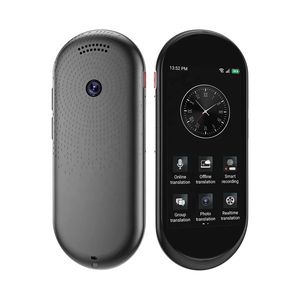 A10 150ออนไลน์4G Smart Ai <span class=keywords><strong>Chat</strong></span> <span class=keywords><strong>GPT</strong></span> อุปกรณ์แปลเสียงจอแสดงผลสี OLED เครื่องแปลงสัญญาณเสียงและภาษาแบบทันที - Product Image 1