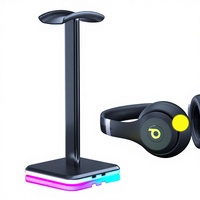Nouveau support universel pour casque |    Support pour casque de jeu avec éclairage RVB
