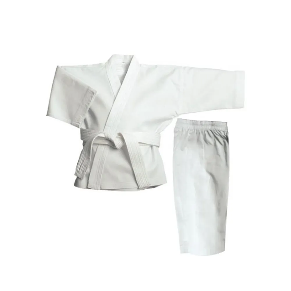 En kaliteli pamuk/Polyester erkekler en kaliteli kumaş mücadele aşınma karate formaları erkekler için