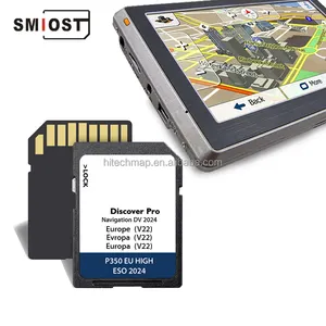 SMIOST Sat Nav GPS CID SD Discover Media para câmera VW Passat B8 Navi Golf MK7 cartão de navegação 64GB DV V22