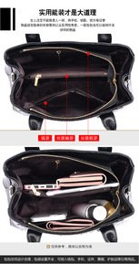 Sacs à main en cuir PU souple pour femmes, sacs de luxe de créateur, sacs à bandoulière, sacs fourre-tout de grande capacité pour femmes, sacs messager de marque - Product Image 6