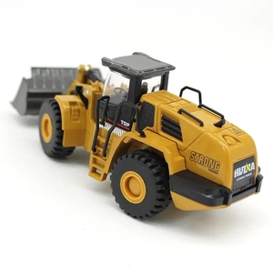 Huina 1:60 cargador de aleación modelo estático simulación ingeniería vehículo pala gigante modelo Diecast camión <span class=keywords><strong>juguete</strong></span> amarillo 8 + - Product Image 4
