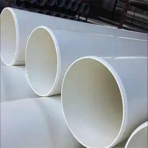 Línea de extrusión de tubería de doble hebra de PVC máquina de fabricación de tubos de conducto de PVC de alto rendimiento