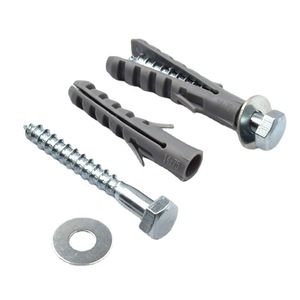 Perno de Expansión Jiu Fei Wu Jin M10x80 con Cabeza Hexagonal y Arandela, Estándar DIN571, Acero al Carbono Grado 4.8 Clase 8.8 - Product Image 3