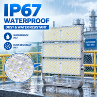 Projecteur LED modulaire haute puissance 600W pour extérieur, stade, terrain de sport, éclairage de terrain de football, 160lm/w, étanche IP67