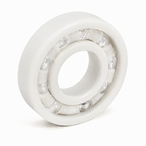 6006 PP PE Plastic <b>Glass</b> Ball Bearing 30x55x13mm Open Anti Acid Alkali Salt Corrosion Resistant for Chemical Food Equipment - Product Image 1