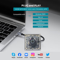 360 960P USB HD Panorama Caméra Module 220 Degrés Fisheye Lentille pour Windows Android Raspberry Pi Liunx