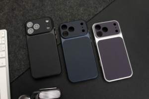 Étui de protection intégral en <span class=keywords><strong>cuir</strong></span> à motif tressé magnétique tendance pour iPhone 17, 17 Pro <span class=keywords><strong>Max</strong></span>, 16, 15, 14 - Product Image 6