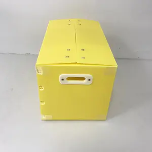 Vendita di fabbrica eccellenti scatole di cartone corrugate in plastica pieghevoli personalizzate