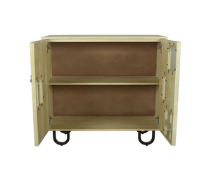 Mueble de Madera Resistente con Múltiples Compartimentos de Almacenamiento, Unidad de Almacenamiento Duradera para Sala de Estar, Dormitorio u Oficina - Product Image 2