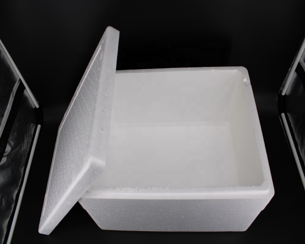 Large polystyrene fish box styrofoam cooler food box foam ice box with factory price