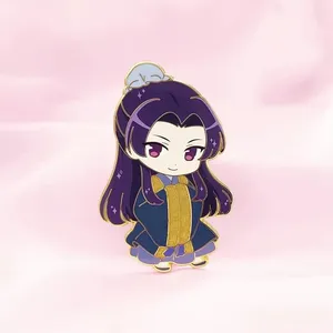 Broche Anime <span class=keywords><strong>Frieren</strong></span> Journey's End Himmel, Badge Fille Mignonne, Accessoires pour Vêtements, Sac à Dos, Revers, Unisexe - Product Image 1