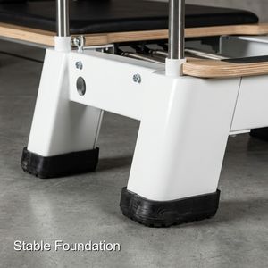 Achetez le Reformer Pilates Fittech en aluminium blanc à prix de gros direct - Product Image 3