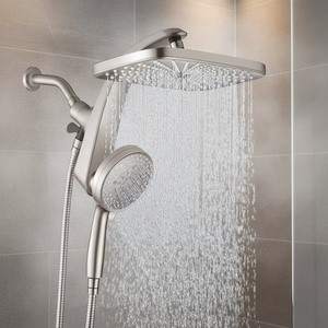 Single Handle Square Top <b>Spray</b> Modern Design Shower <b>Set</b> HD-2026032401 Stylish Modern Design Modern Enhances Any Bathr - Product Image 5