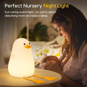 Rechargeable Cute <strong>Duck</strong> Shape LED Night <strong>Light</strong> for Kids With Timer - Product Image 6