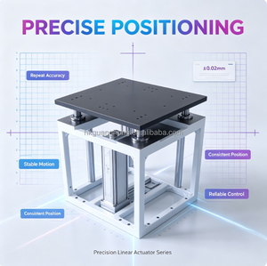 Actionneur linéaire électrique à haute capacité de charge, corps en aluminium, série industrielle, cylindre avec moteur - Product Image 5