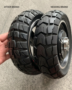 Pneu en caoutchouc plein alvéolé NEDONG 8,5 pouces 8,5*2,0 Neuf Tout-terrain Durable 50 mm Convient pour jantes à rainures de 50 mm Pièces de trottinette électrique - Product Image 3