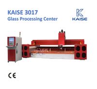 Centre de traitement du verre CNC 4 axes KAISE 3017-4A, commande Syntec, type portique, BT30, moteur Taïwan 12 kW, usage léger, table 3000x1700mm