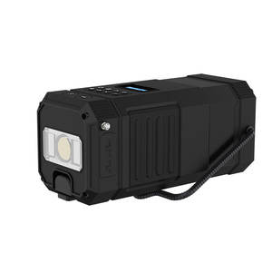 วิทยุ AM/FM รุ่น DF585 พร้อมลำโพง ไฟฉาย และวิทยุพยากรณ์อากาศ NOAA ชาร์จด้วยพลังงานแสงอาทิตย์ สำหรับใช้งานกลางแจ้ง - Product Image 2