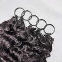 Cheveux humains bouclés birmans pour tresses au crochet, extensions 100 % cheveux naturels pour tresses bohèmes