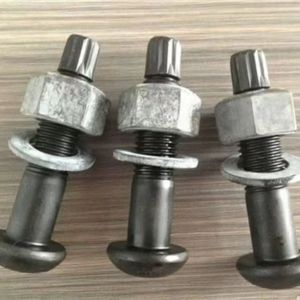 Perno <span class=keywords><strong>de</strong></span> Cizallamiento <span class=keywords><strong>de</strong></span> Alta Resistencia HANSHA Grado 10.9 S10T con Rosca UNC, Acero al Carbono con Acabado <span class=keywords><strong>de</strong></span> Óxido Negro para Construcción con Tuerca - Product Image 3