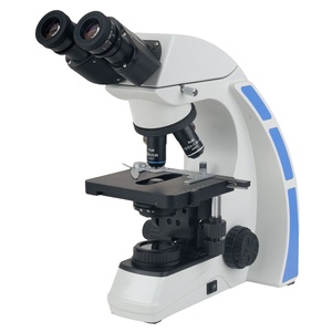 위상 대비 슬라이더 위상 대비 화합물 현미경으로 NK-20PHB PL10X/18mm 쌍안 상 대비 현미경 - Product Image 1