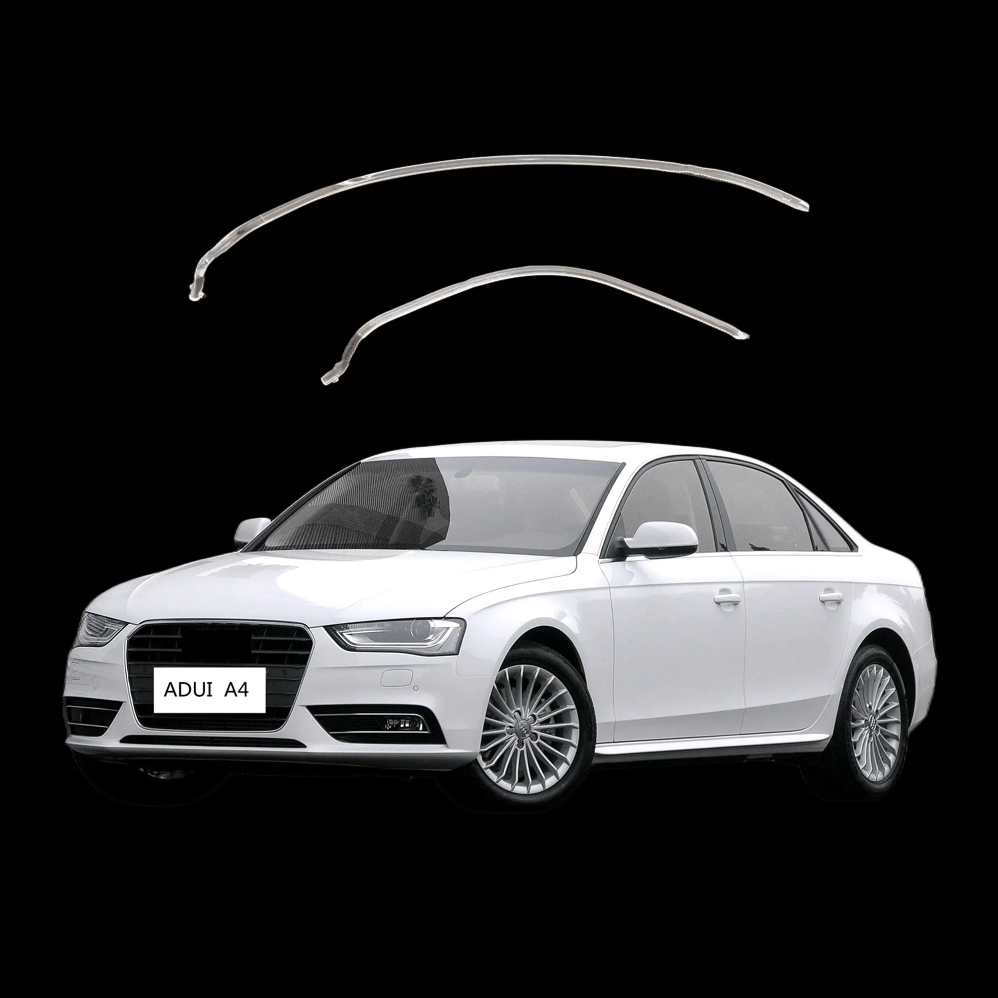 Geeignet für Audi A4 Scheinwerfer Serie Lichtleiter leiste Auto LED DRL Lampen streifen Auto Tagfahrlicht