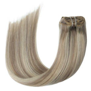 Xuchen prêt à expédier prix de gros personnalisé naturel 100% pince à cheveux humains dans les extensions de cheveux - Product Image 1