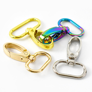 Meetee F4-3 13-50mm tôm hùm kết nối xoay Móc túi xách Phụ kiện phần cứng Túi Móc Chìa Khóa Móc hợp kim tự làm Khóa Chó - Product Image 3