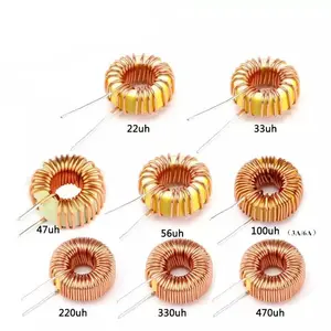 토로이드 코어 인덕터 3A 권선 자기 인덕터 22uH 33uH 47uH 5647uH 100uH 220uH 330uH 470uH 인덕터